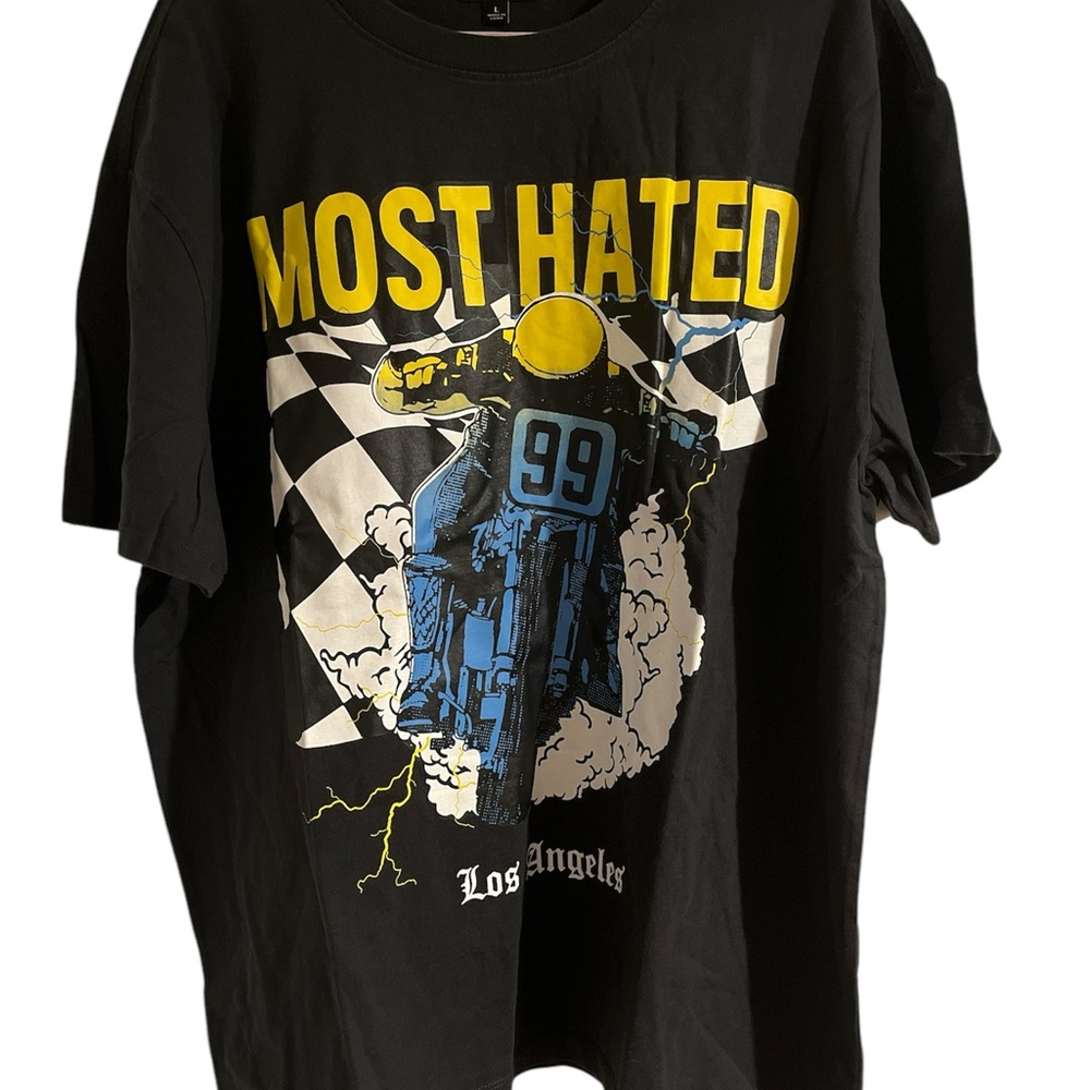Most hated Black Graphic T-Shirt